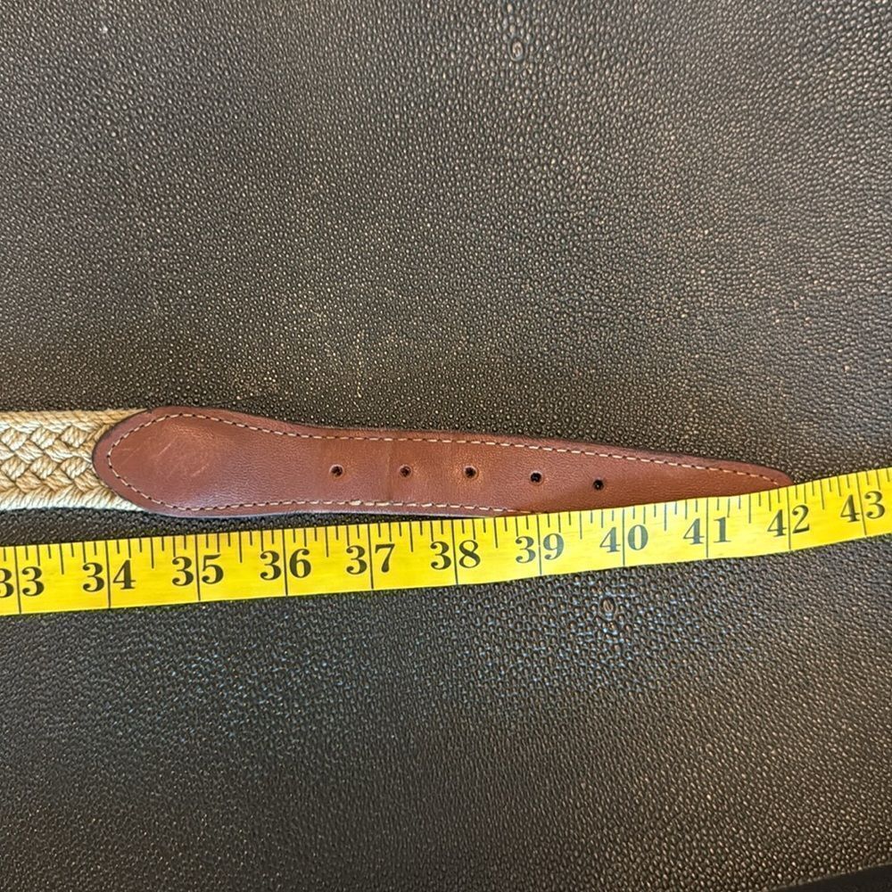 Braided Fabric with Leather Belt size 36 - Picture 6 of 7